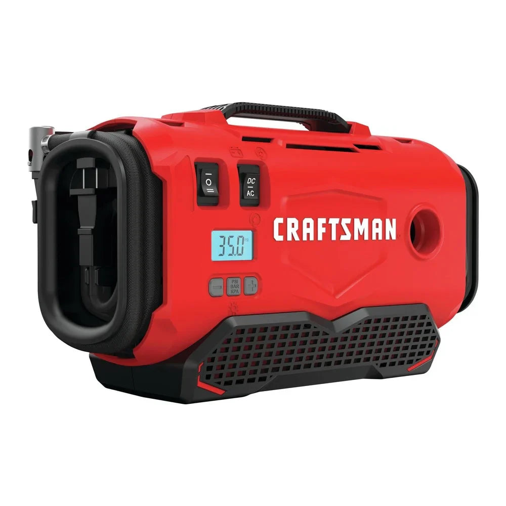 Restored Craftsman CMCE520BR V20 Lithium-Ion Cordless Inflator (Tool Only) (Refurbished)